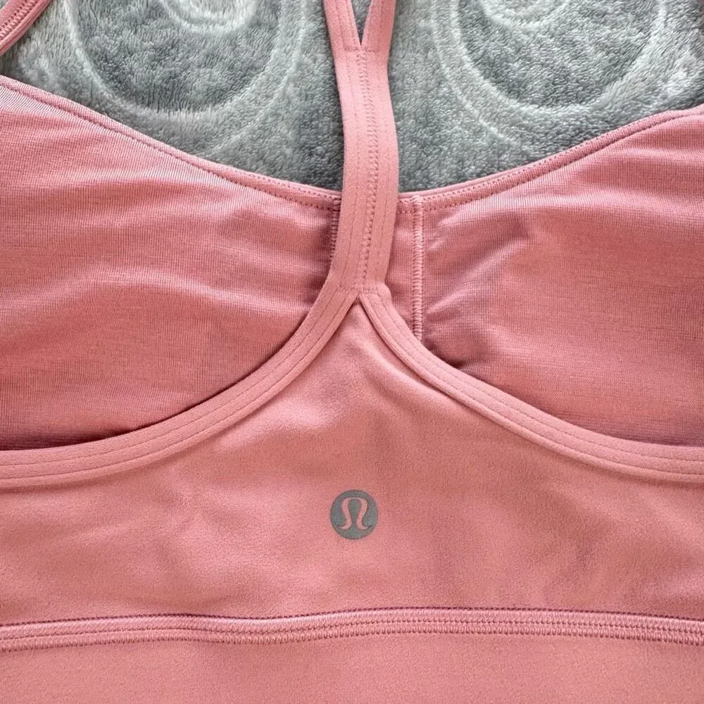 Womens Lululemon Flow Y Bra Nulu *Light Support